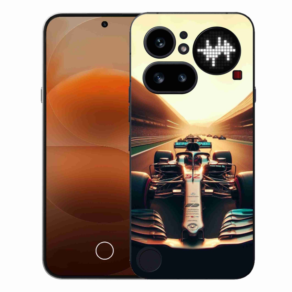 Zselés borítás mmCase a Nothing Phone (4a) - formula 1