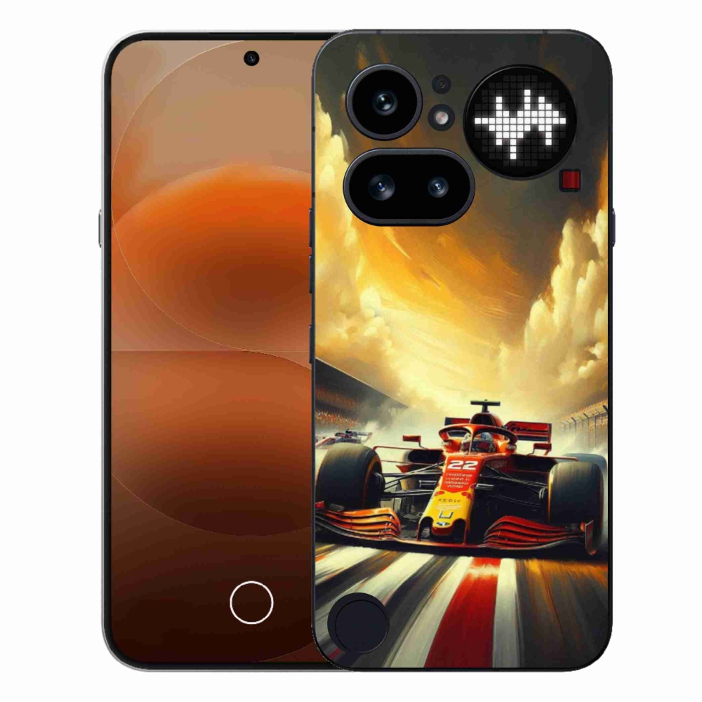 Zselés borítás mmCase a Nothing Phone (4a) - formula 2