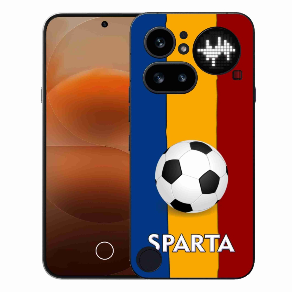 Zselés borító mmCase a Nothing Phone (4a) - futball 1