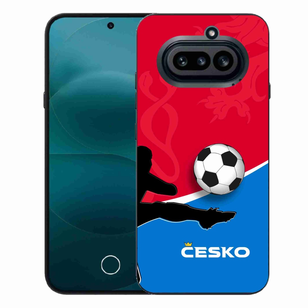 Zselés borítás mmCase a Nothing Phone (4a) - futball Csehország 2