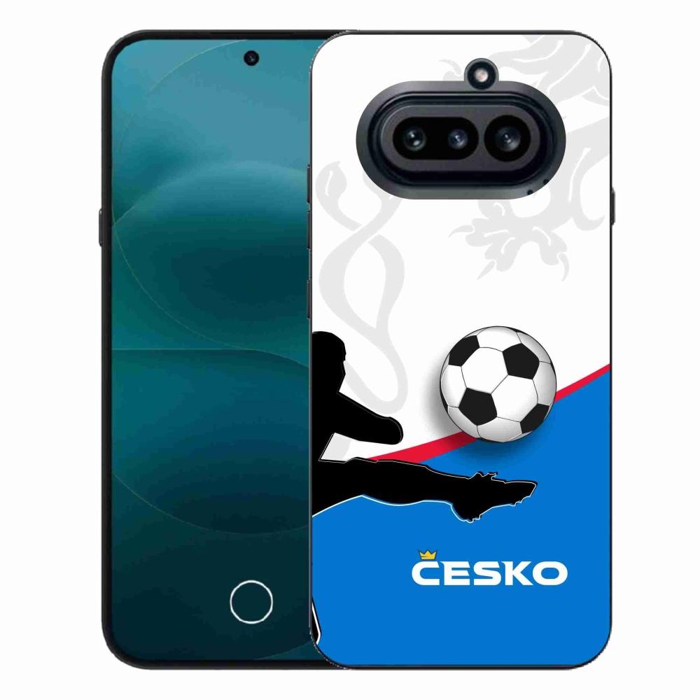 Zselés borítás mmCase a Nothing Phone (4a) - futball Csehország 3