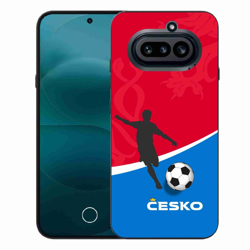 Gél védőhuzat mmCase for Nothing Phone (4a) - foci Csehország