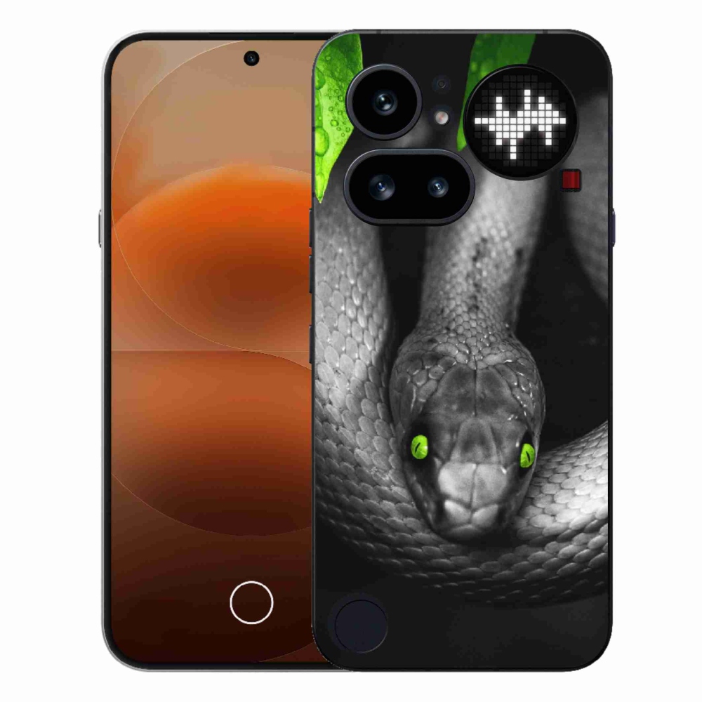 Zselés borítás mmCase a Nothing Phone (4a) - kígyó