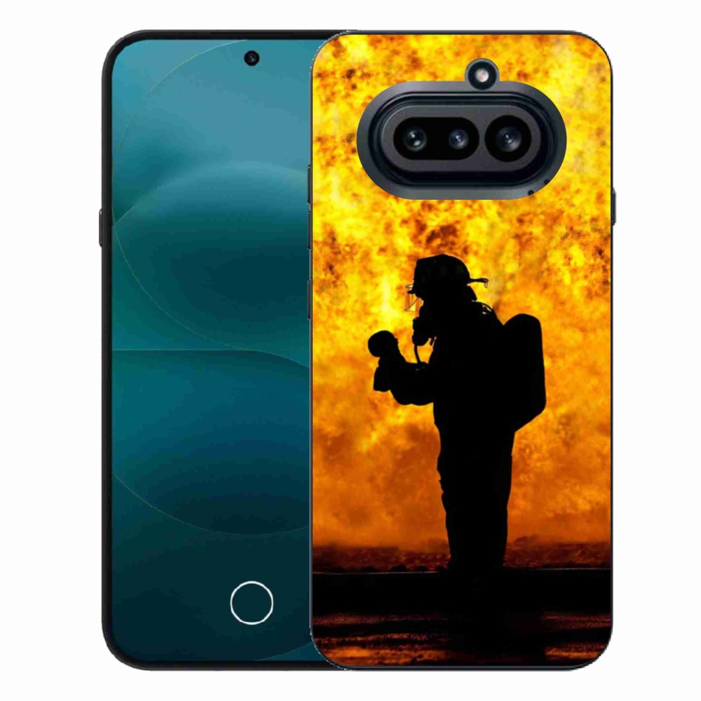 Zselés borítás mmCase a Nothing Phone-hoz (4a) - tűzoltó