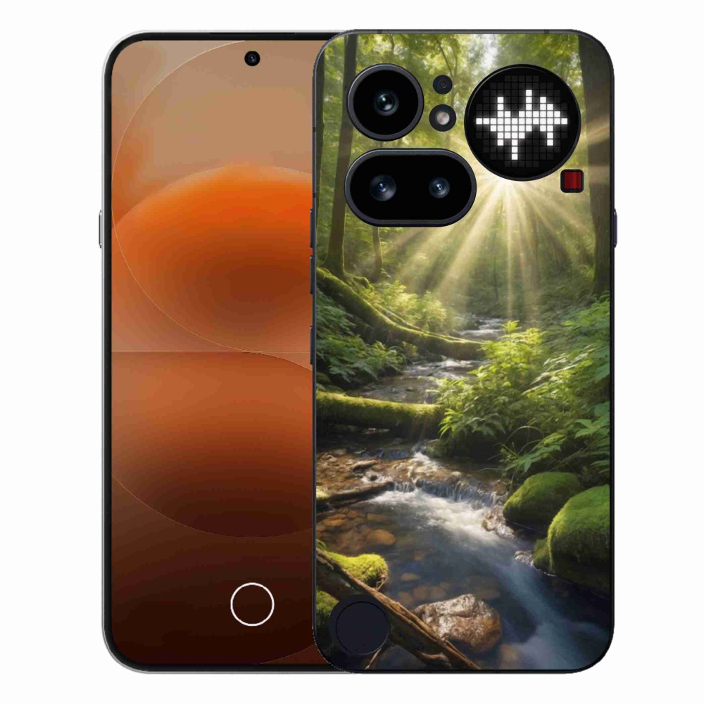 Zselés borítás mmCase for Nothing Phone (4a) - erdő mélysége