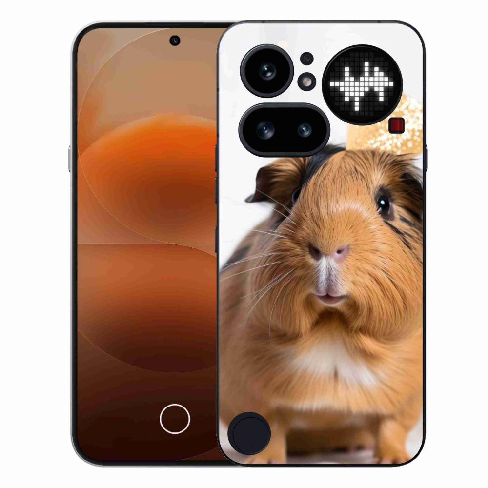 Zselés tok mmCase a Nothing Phone-hoz (4a) - barna tengerimalac