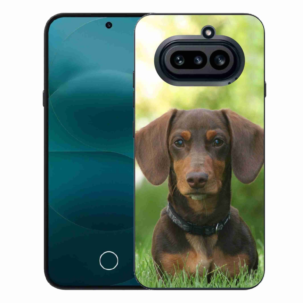 Zselés tok mmCase a Nothing Phone-hoz (4a) - barna tacskó