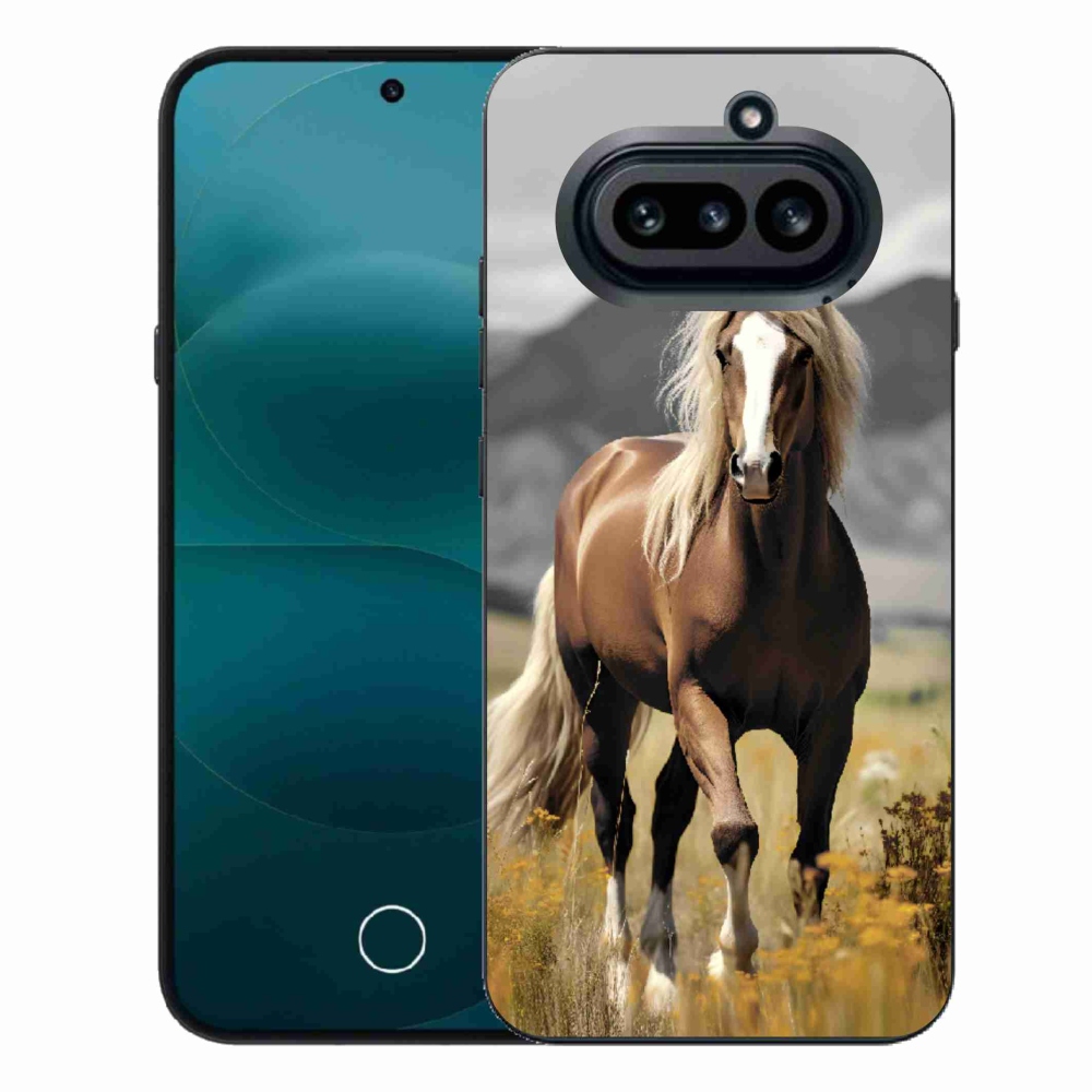 Zselés tok mmCase a Nothing Phone-hoz (4a) - barna ló 1