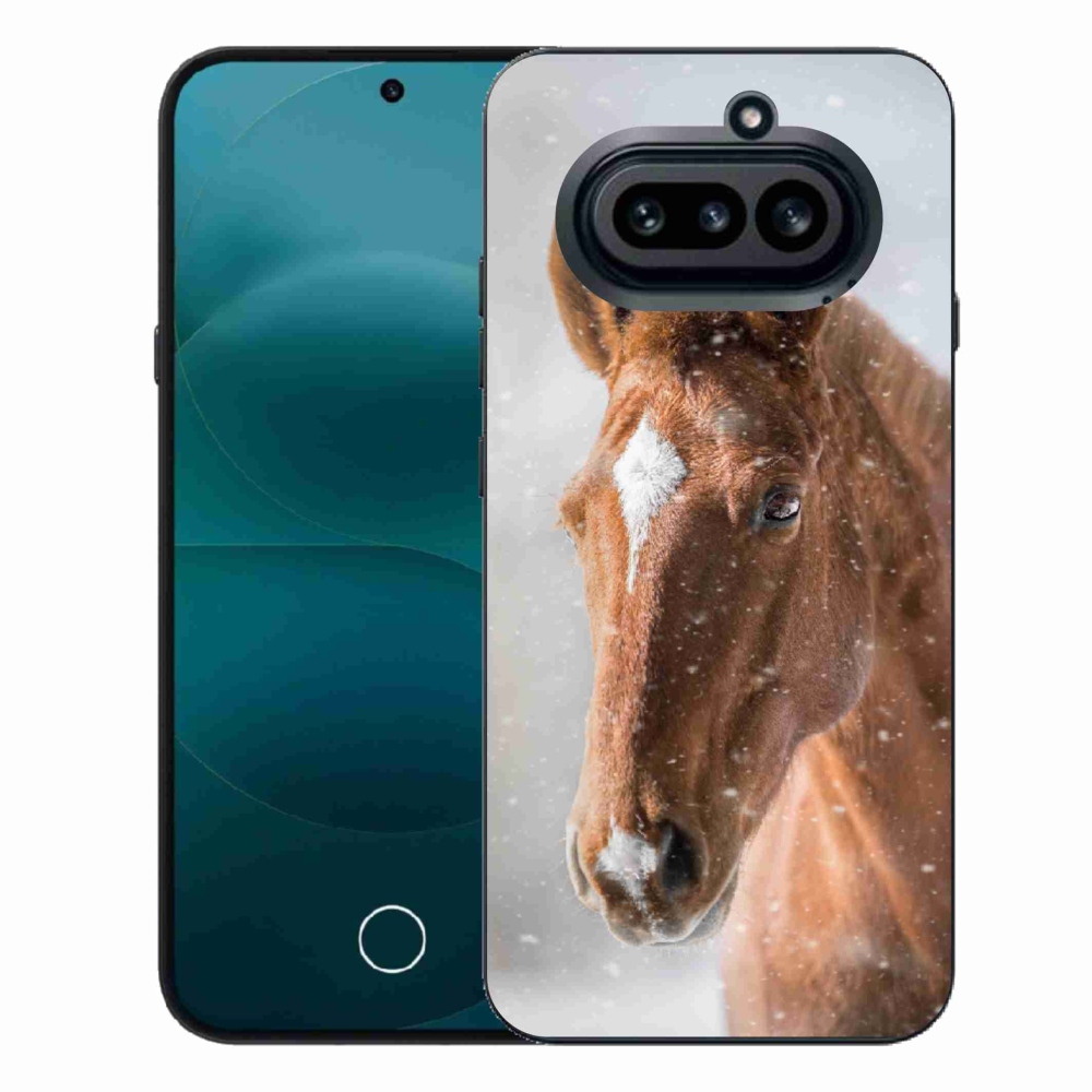 Zselés tok mmCase a Nothing Phone-hoz (4a) - barna ló 2