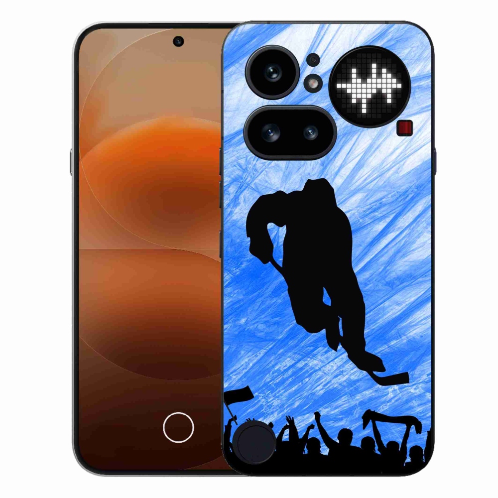 Zselés borítás mmCase a Nothing Phone (4a) - hokijátékos számára