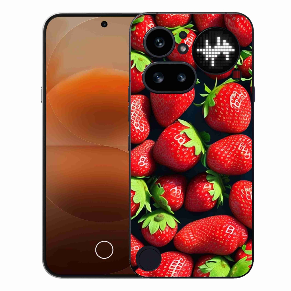 Zselés tok mmCase a Nothing Phone telefonhoz (4a) - eper