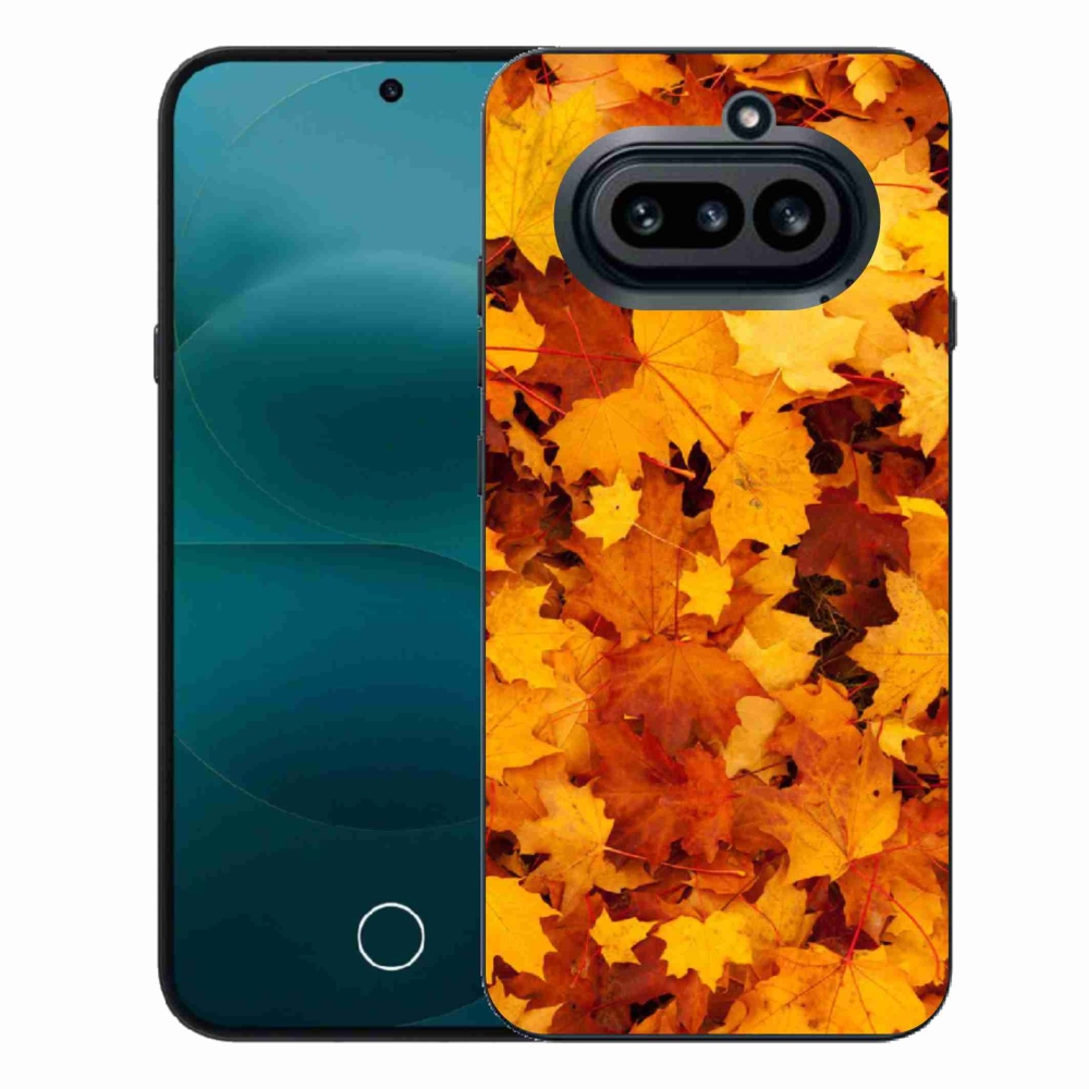 Zselés borító mmCase a Nothing Phone-hoz (4a) - juharlevelek