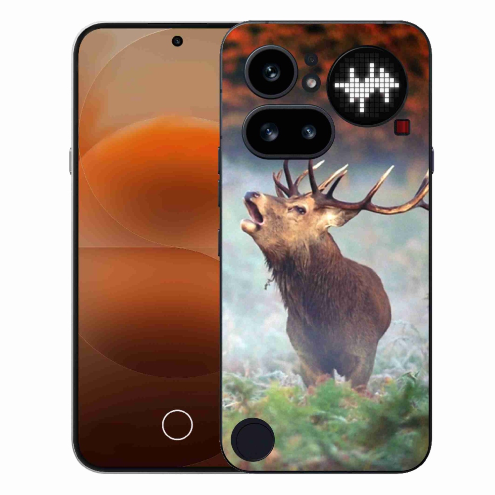 Zselés borítás mmCase a Nothing Phone (4a) - szarvas 2