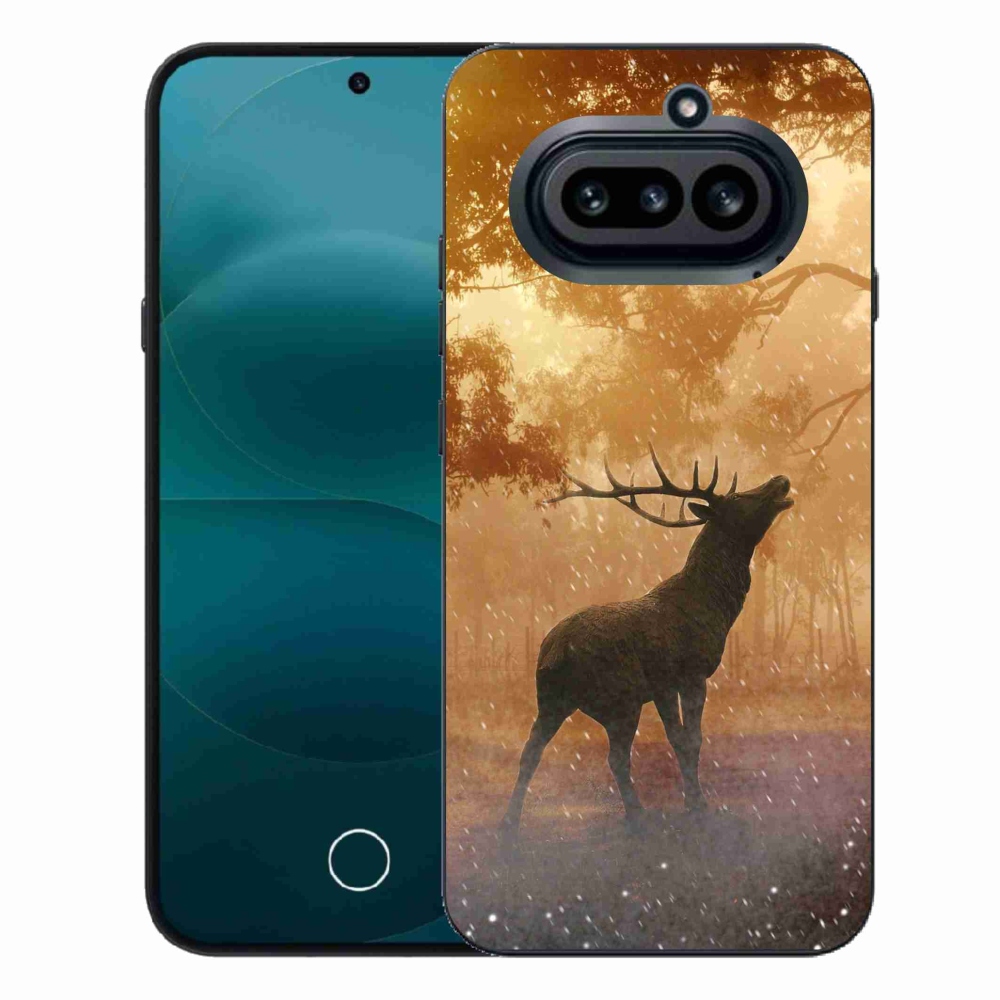 Zselés borítás mmCase a Nothing Phone-hoz (4a) - szarvas a szarvasbőgésben