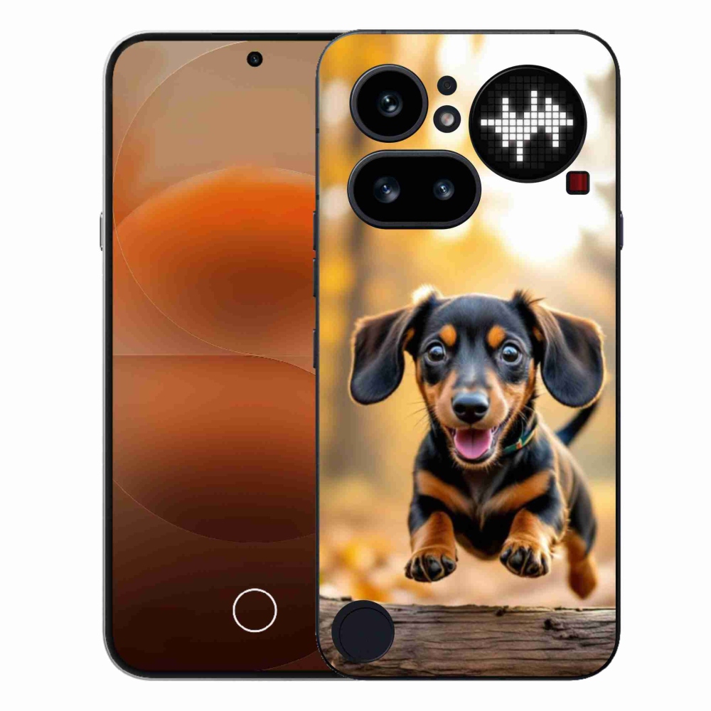 Zselés borítás mmCase a Nothing Phone-hoz (4a) - tacskó 2