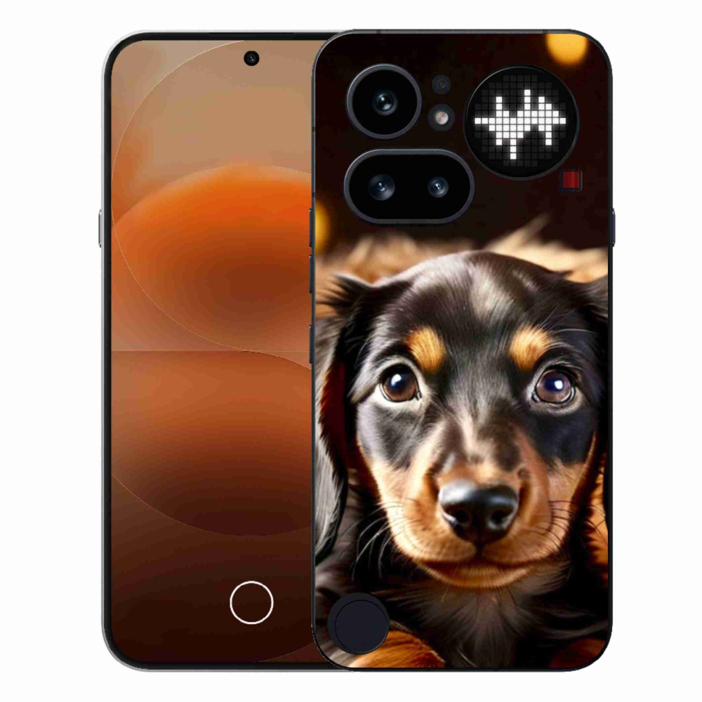 Zselés borítás mmCase a Nothing Phone-hoz (4a) - tacskó