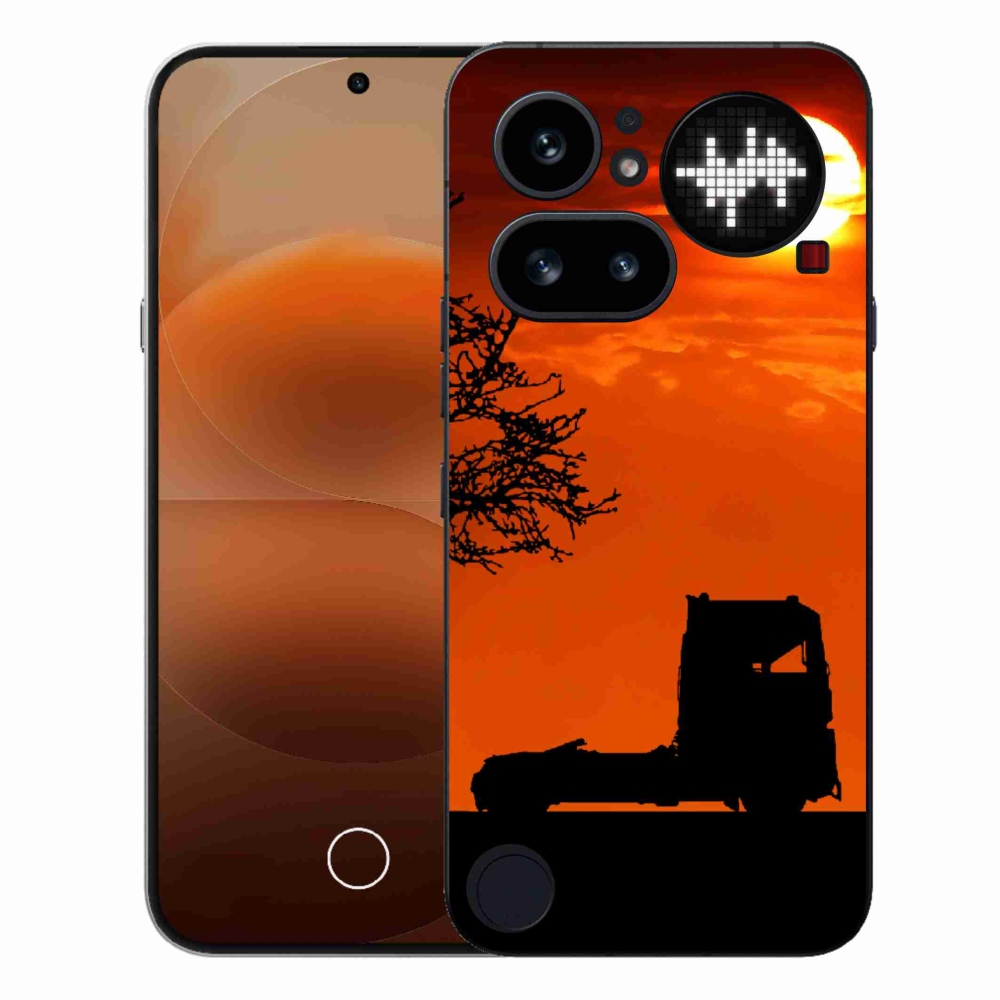 Zselés borítás mmCase a Nothing Phone (4a) - teherautó 3