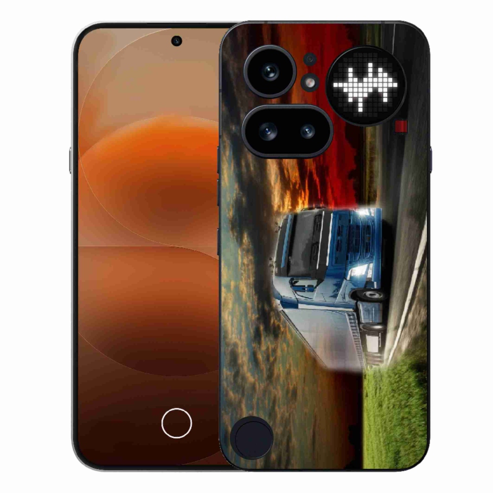 Zselés borítás mmCase a Nothing Phone (4a) - teherautó 4