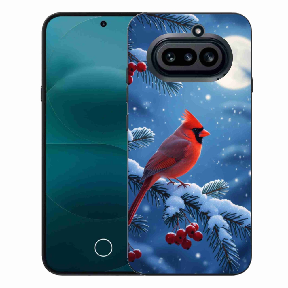 Zselés tok mmCase a Nothing Phone-hoz (4a) - kardinálpiros színű