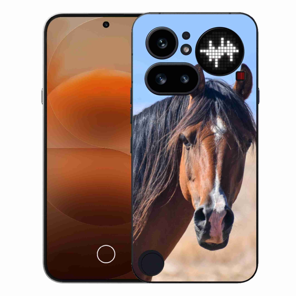 Zselés borítás mmCase a Nothing Phone (4a) - nyugodt ló