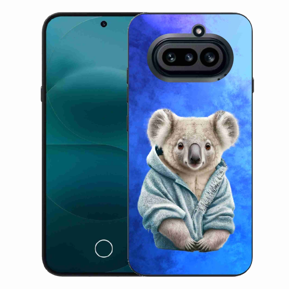 Zselés borítás mmCase a Nothing Phone (4a) telefonhoz - koala pulóverben