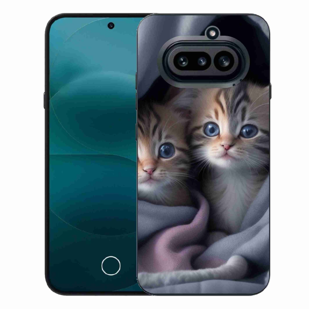 Zselés borítás mmCase a Nothing Phone-hoz (4a) - cat duo 2