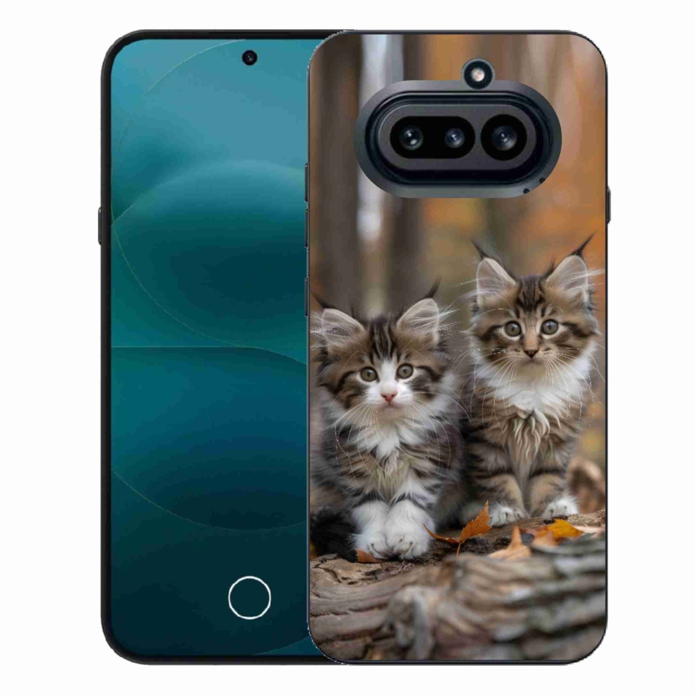 Zselés borítás mmCase a Nothing Phone-hoz (4a) - cat duo 3