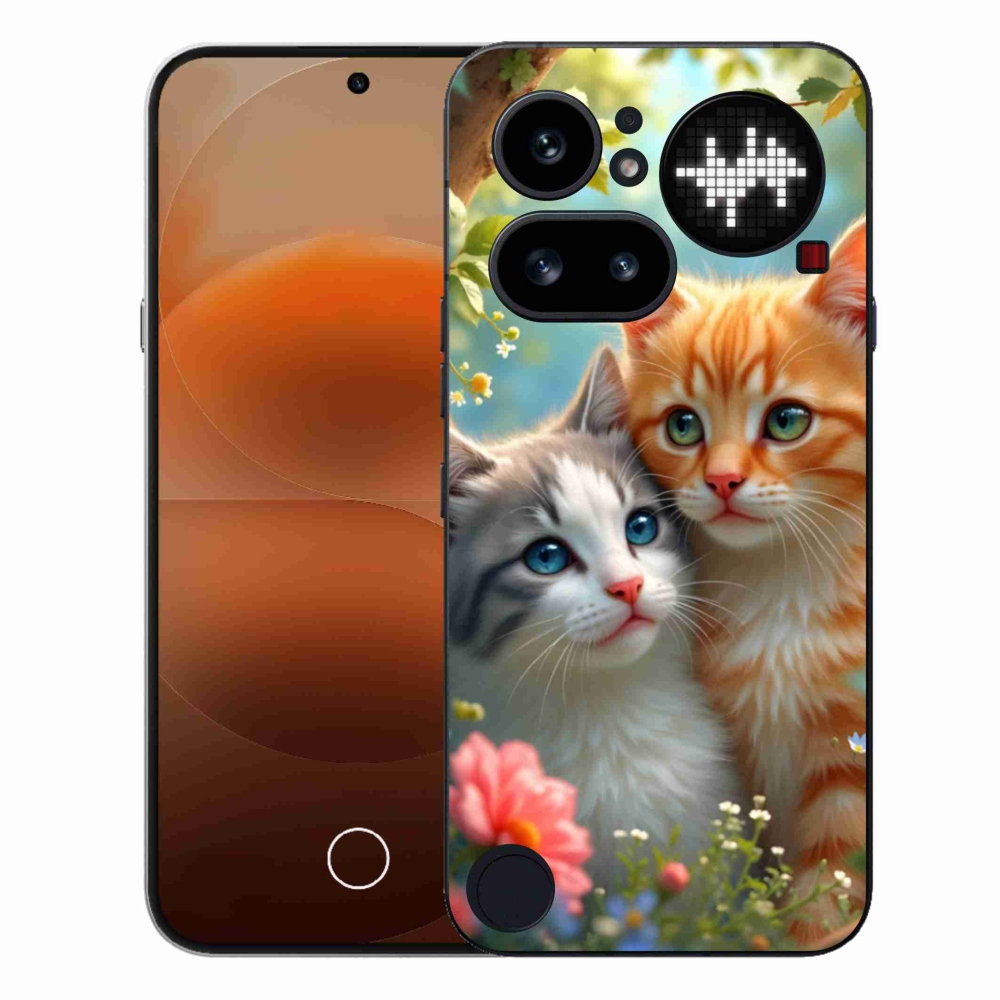 Zselés borítás mmCase a Nothing telefonhoz (4a) - cat love 2