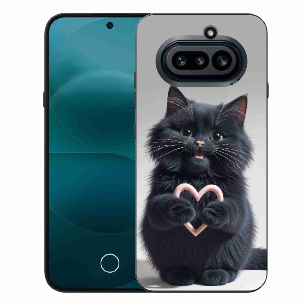 Gél borító mmCase a Semmi telefonhoz (4a) - cat love 3