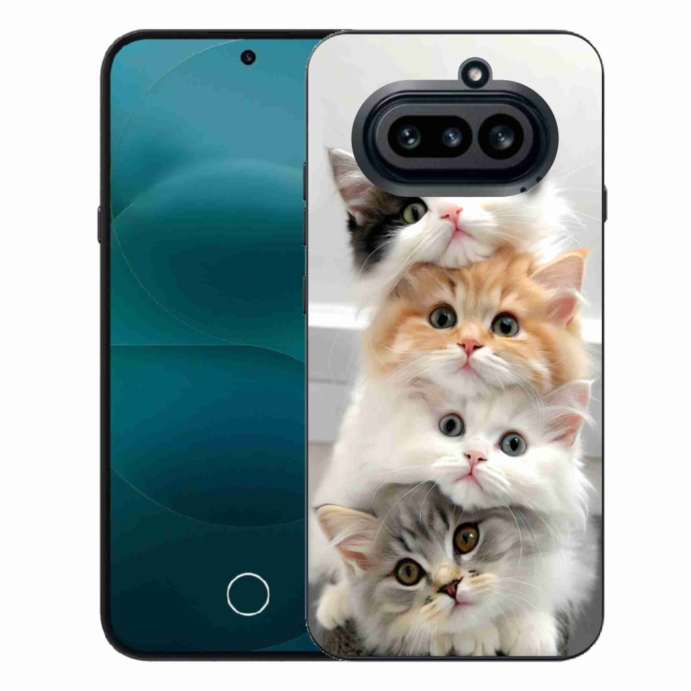 Zselés borítás mmCase a Nothing Phone-hoz (4a) - cat csoport