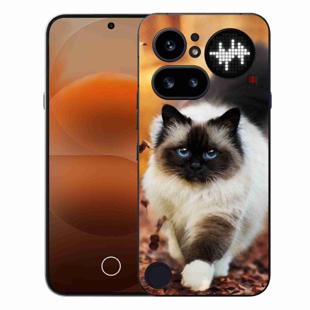 Zselés tok mmCase a Nothing Phone-hoz (4a) - cat