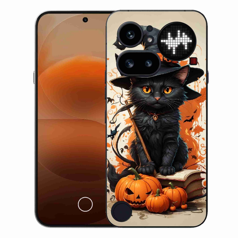 Zselés borítás mmCase a Nothing Phone-hoz (4a) - cat wizard