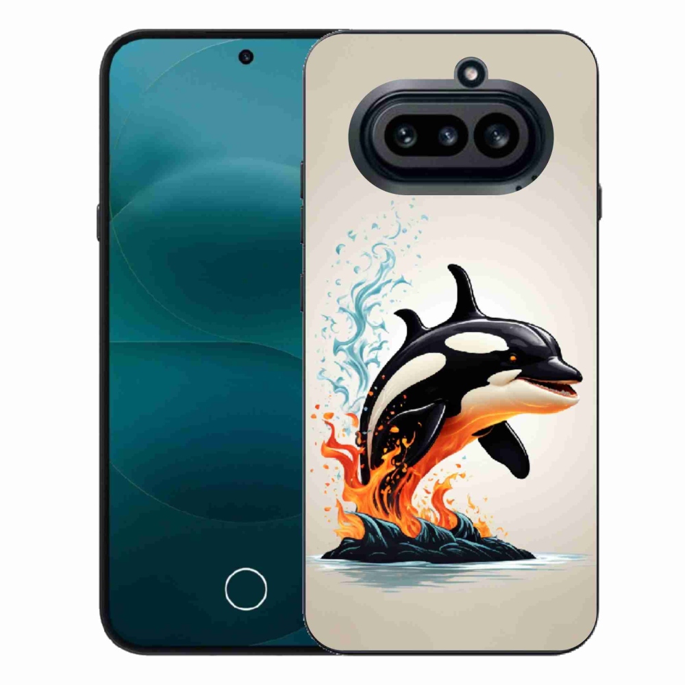 Zselés borító mmCase a Nothing Phone (4a) - íriszes telefonhoz