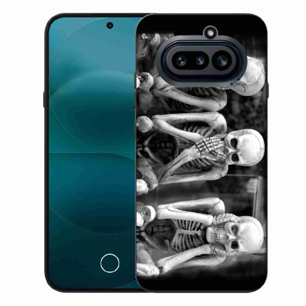Zselés borítás mmCase for Nothing Phone (4a) - csontvázak
