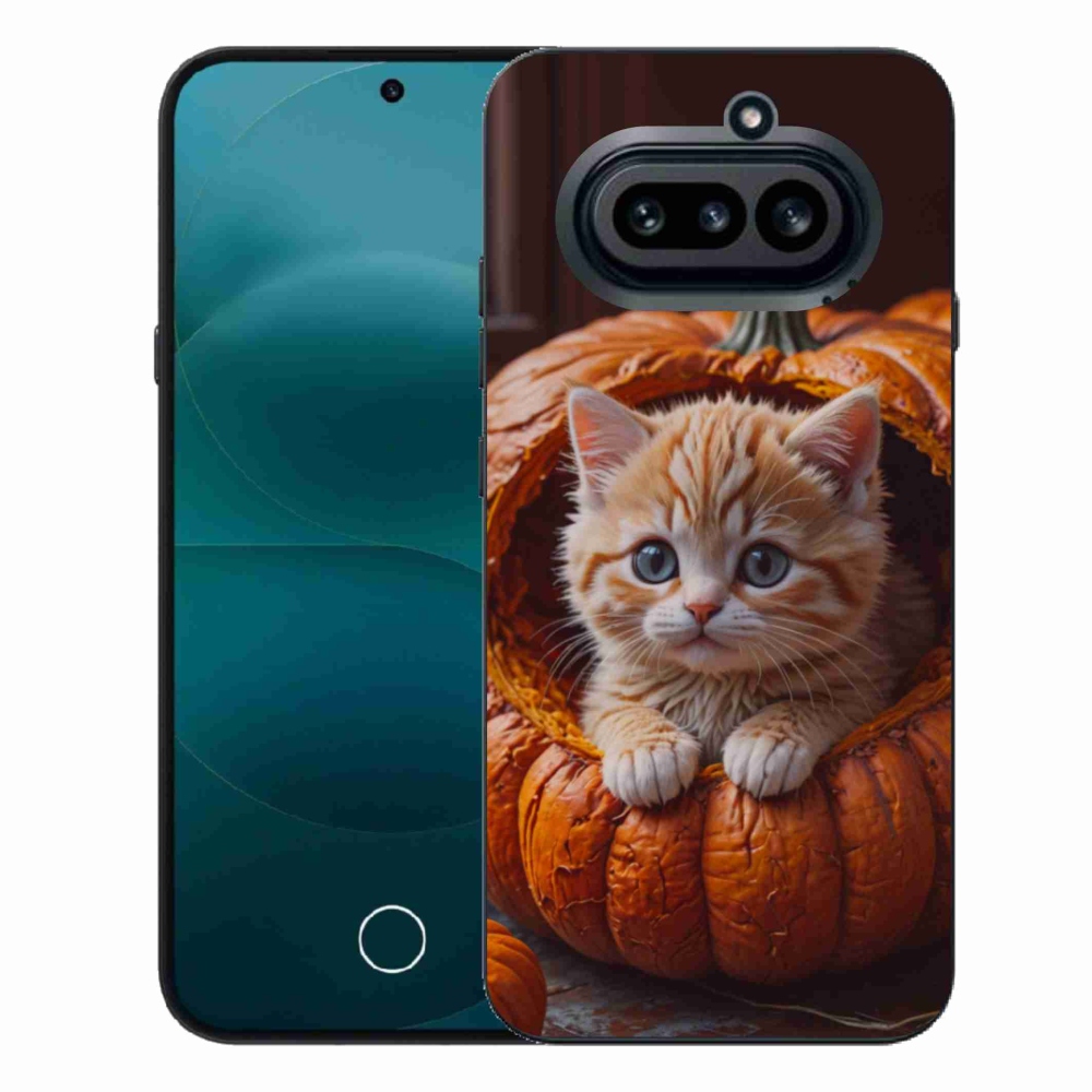 Zselés borítás mmCase a Nothing Phone (4a) - cica és tök 2