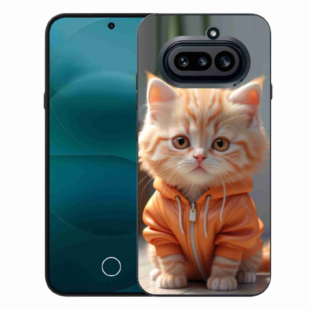 Zselés borítás mmCase a Nothing Phone-hoz (4a) - cica pulóverben