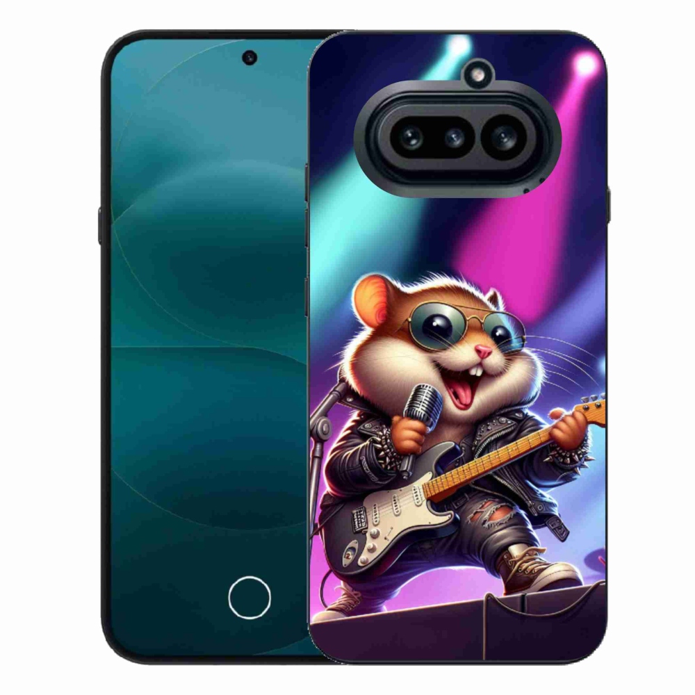 Zselés borítás mmCase a Nothing Phone (4a) - hamster rockerhez