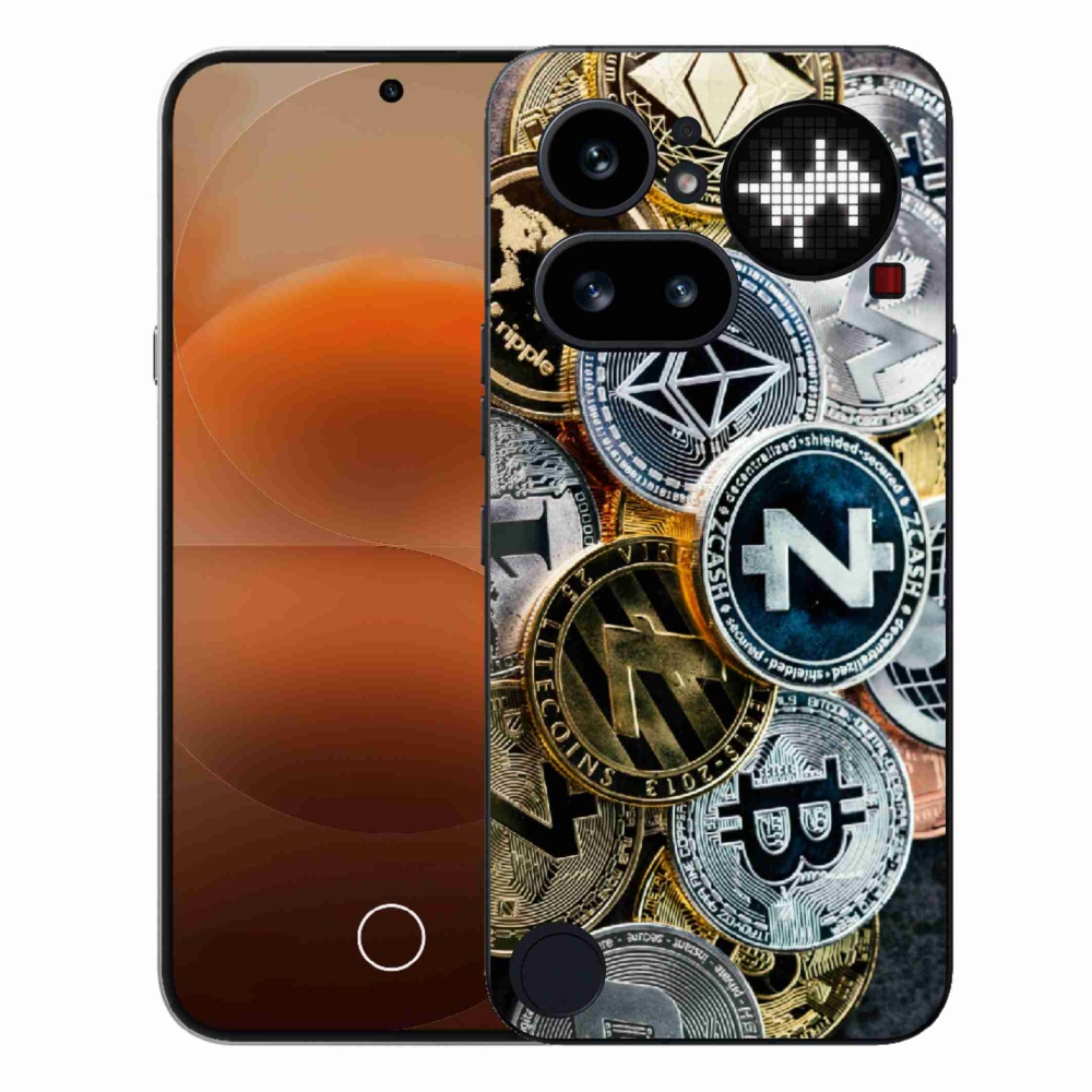 Gél borító mmCase for Nothing Phone (4a) - kriptovaluták