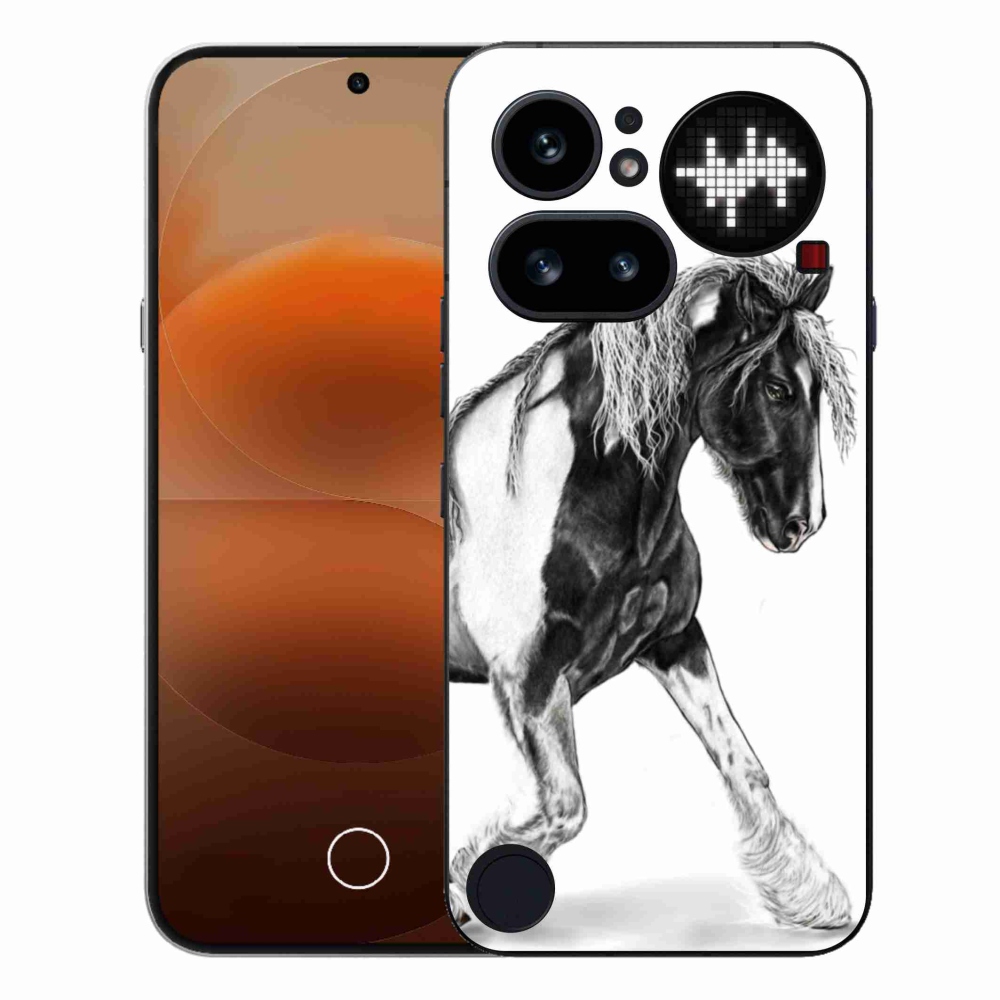 Zselés borítás mmCase a Nothing Phone-hoz (4a) - ló