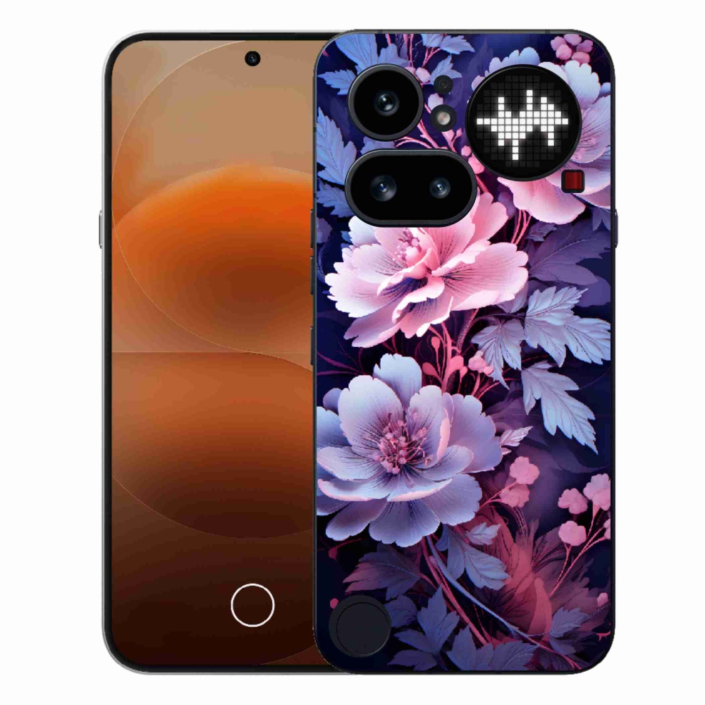 Zselés borító mmCase a Nothing Phone (4a) - virágok 11