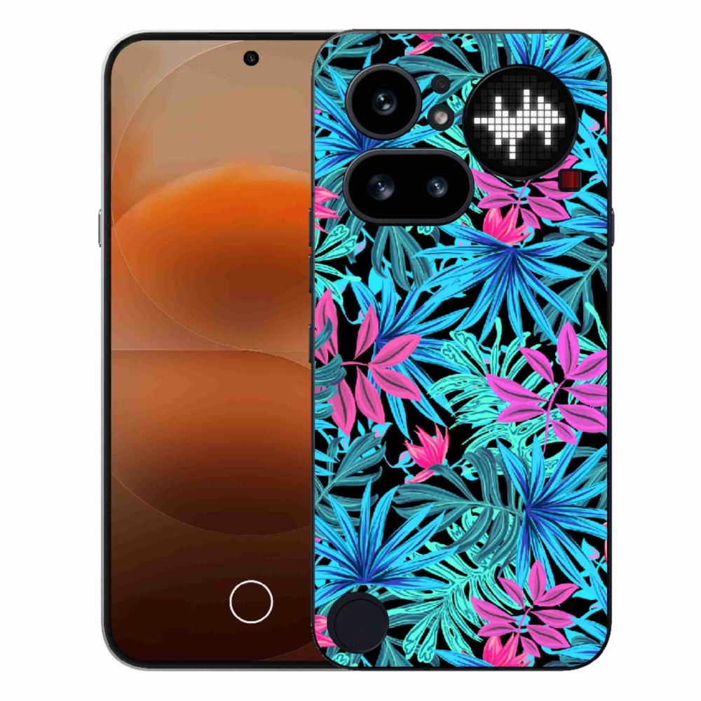 Zselés borító mmCase a Nothing Phone (4a) - virág 3