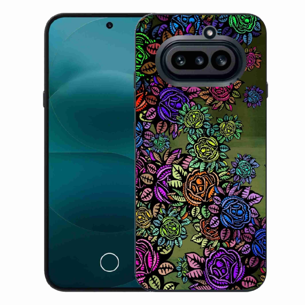 Zselés borító mmCase a Nothing Phone (4a) - virágok 6