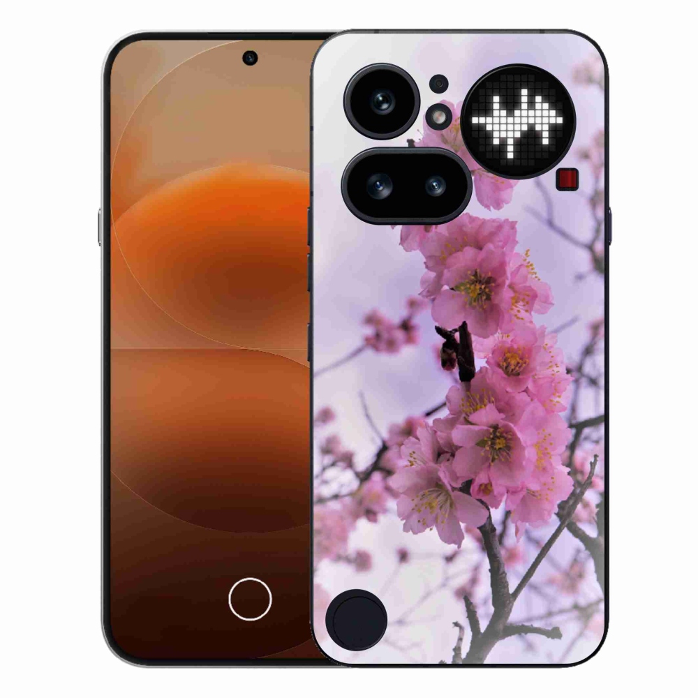 Zselés borító mmCase a Nothing Phone (4a) - virágok 7
