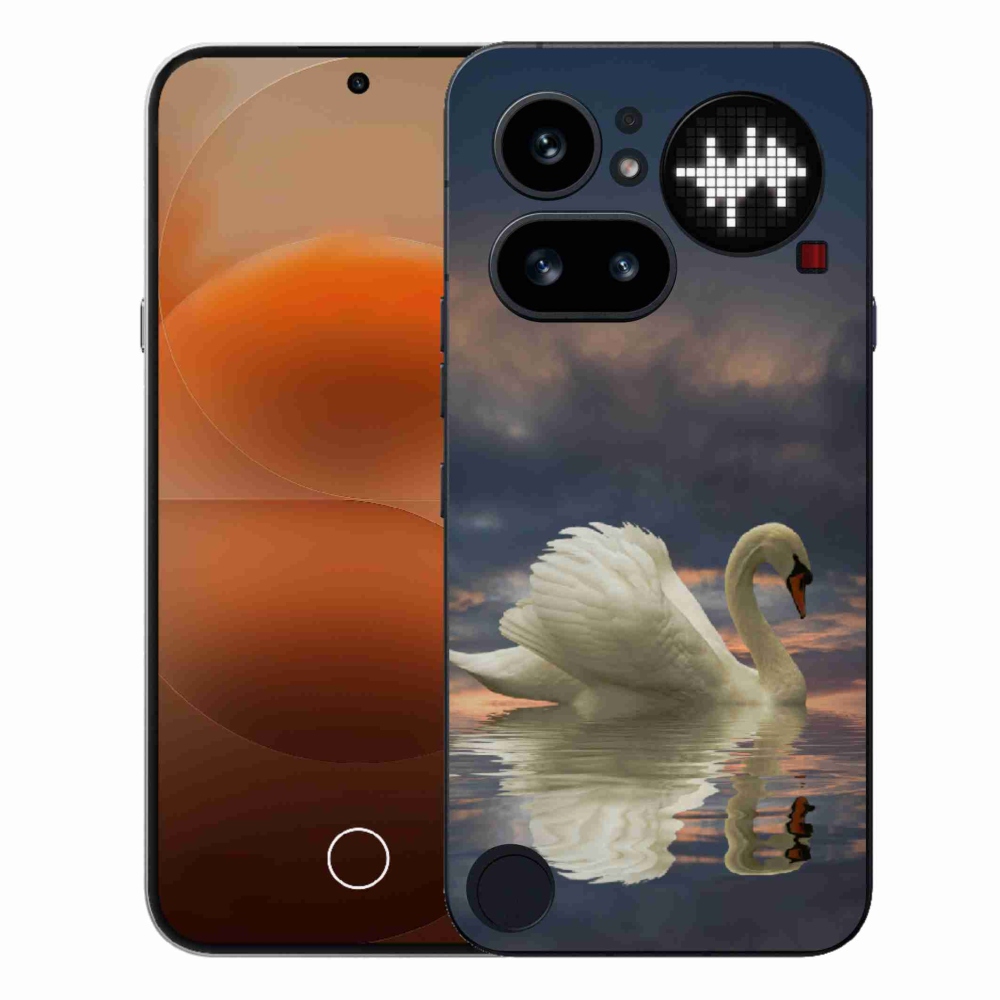 Zselés tok mmCase a Nothing Phone-hoz (4a) - hattyú
