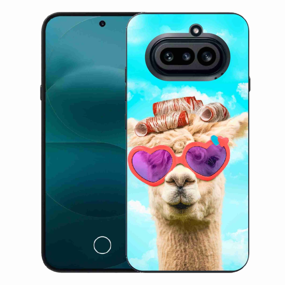 Zselés borítás mmCase a Nothing Phone (4a) készülékhez - szemüveges láma