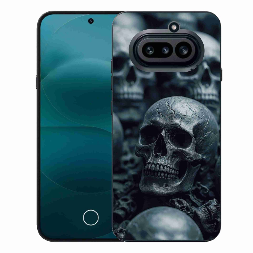 Zselés borítás mmCase a Nothing Phone-hoz (4a) - koponya 2
