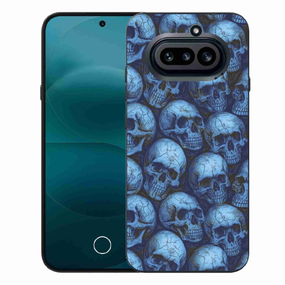 Zselés borítás mmCase a Nothing Phone-hoz (4a) - koponyák