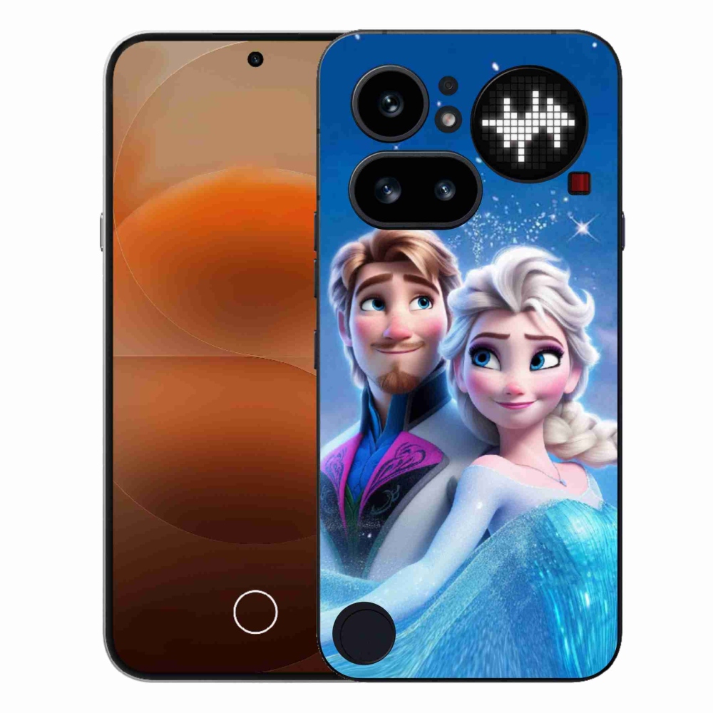 Zselés borító mmCase a Nothing Phone (4a) - Ice Kingdom 1