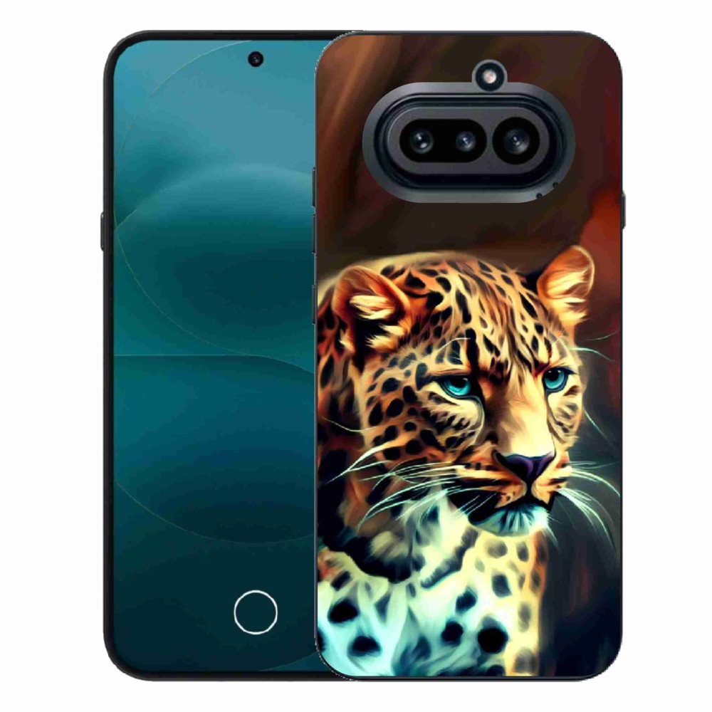 Zselés tok mmCase a Nothing Phone (4a) készülékhez - leopárd színű