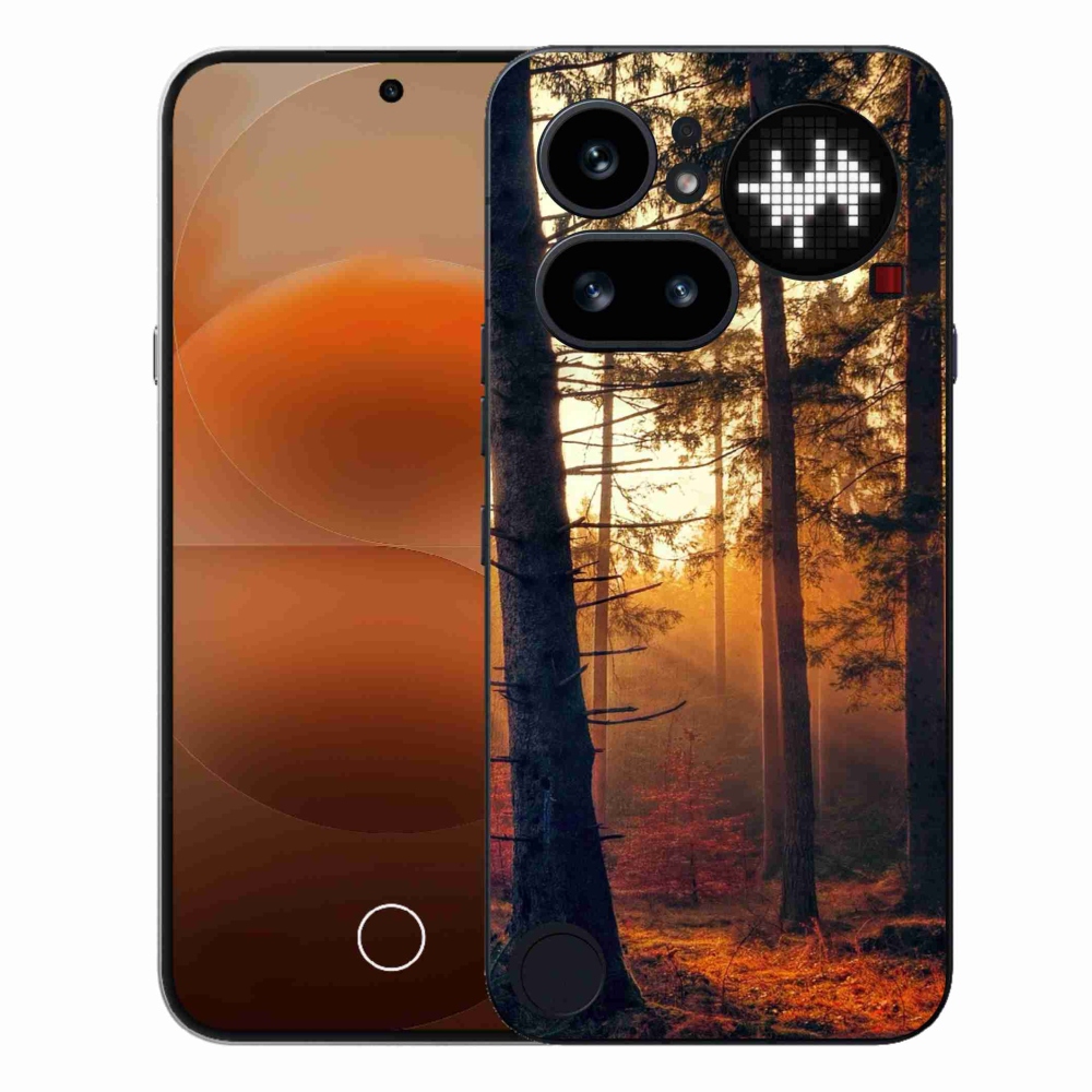Zselés tok mmCase a Nothing Phone (4a) - erdő